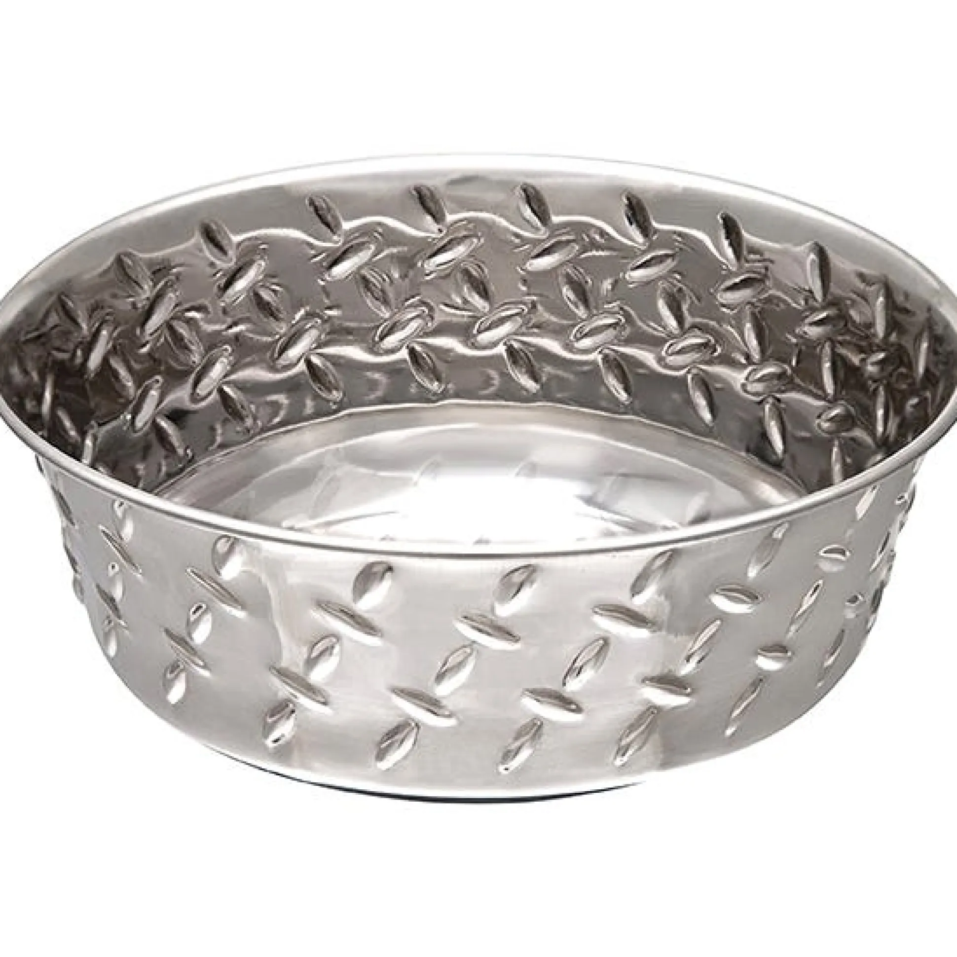 Ruff 'N Tuff Diamond Plate Bowls