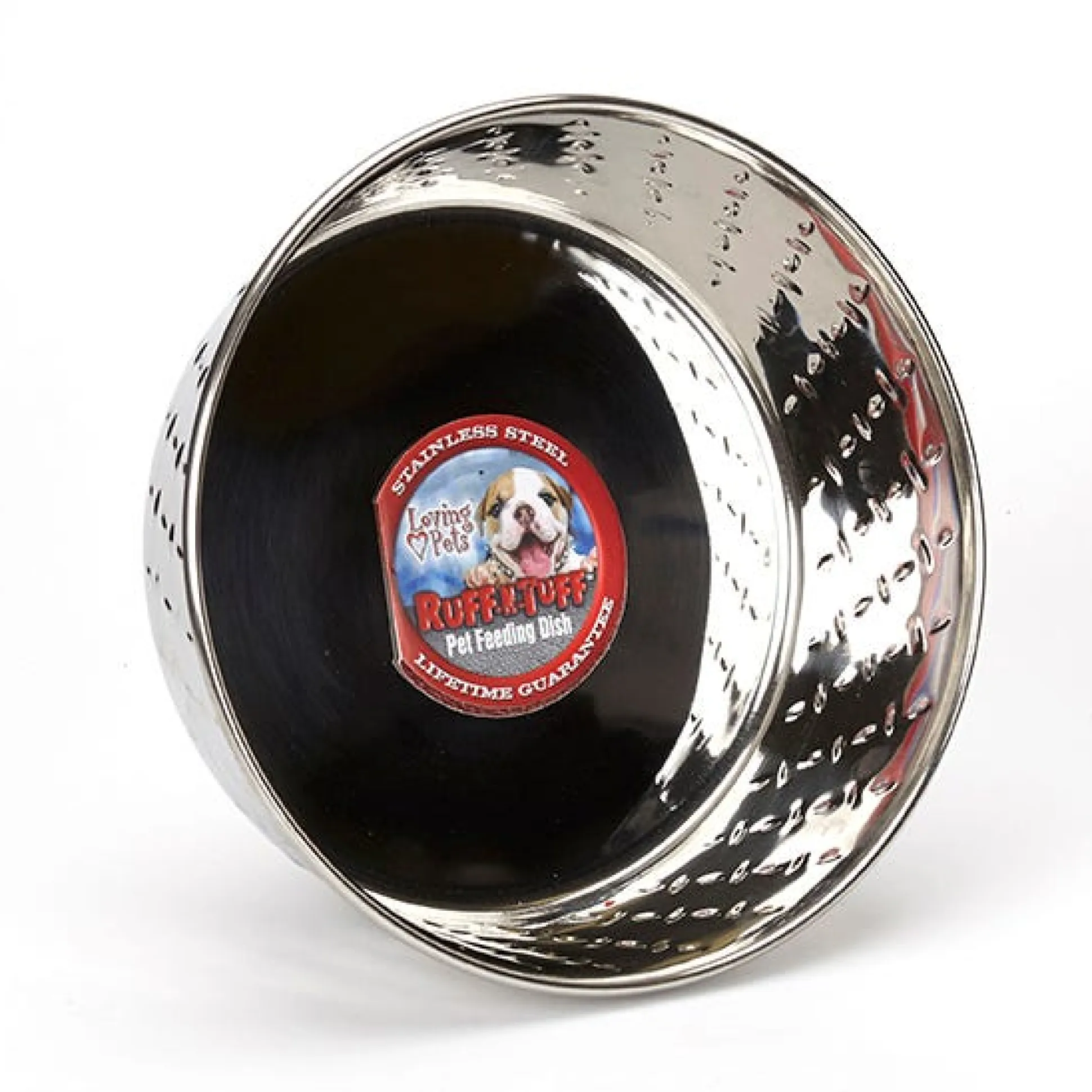 Ruff 'N Tuff Diamond Plate Bowls