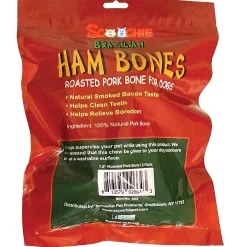 Scoochie All Natural Brazilian Ham Bones, 2-Pack