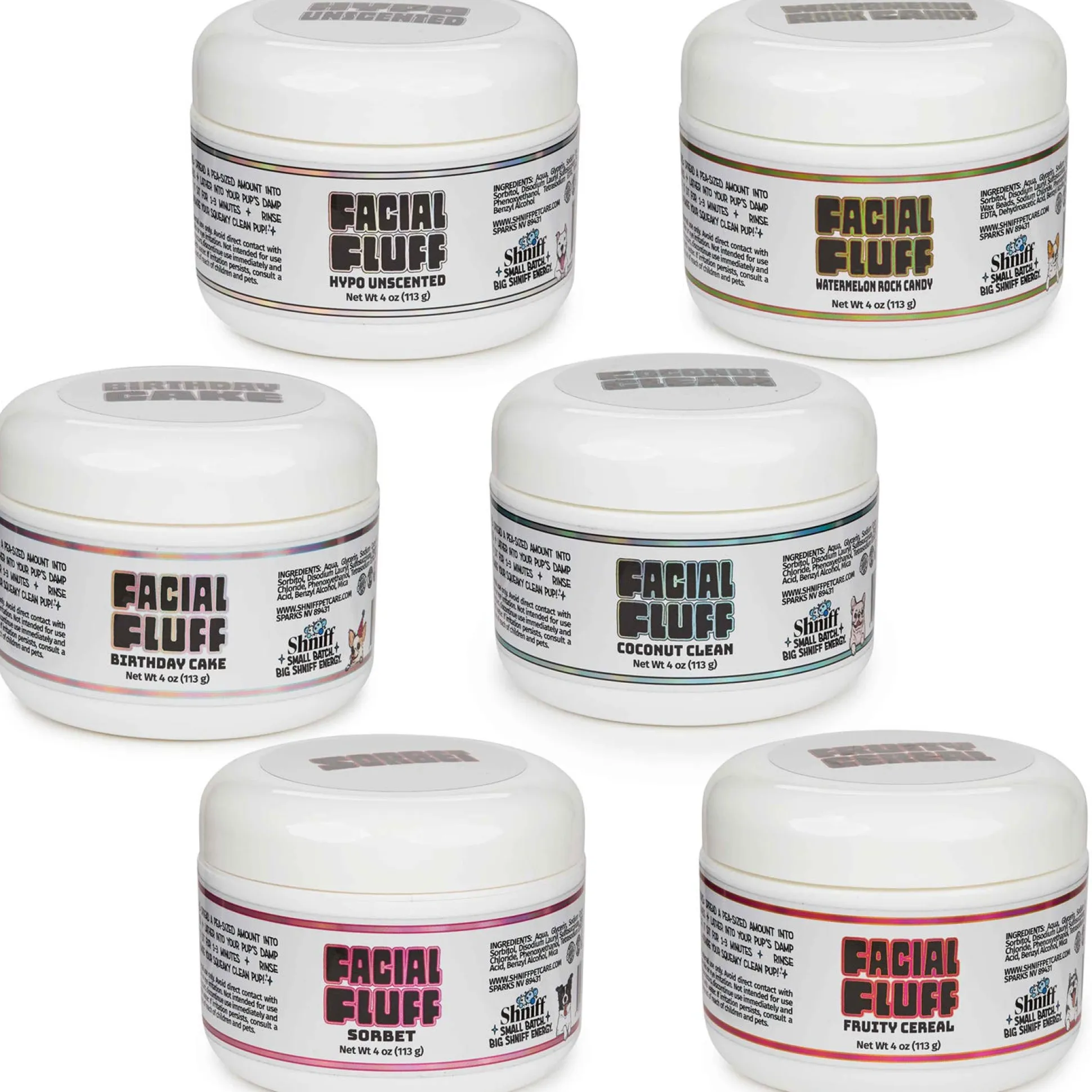 Shniff Facial Fluff Facial Washes