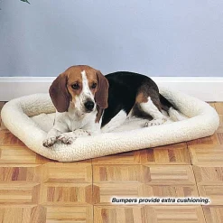 Slumber Pet Sherpa Crate Beds