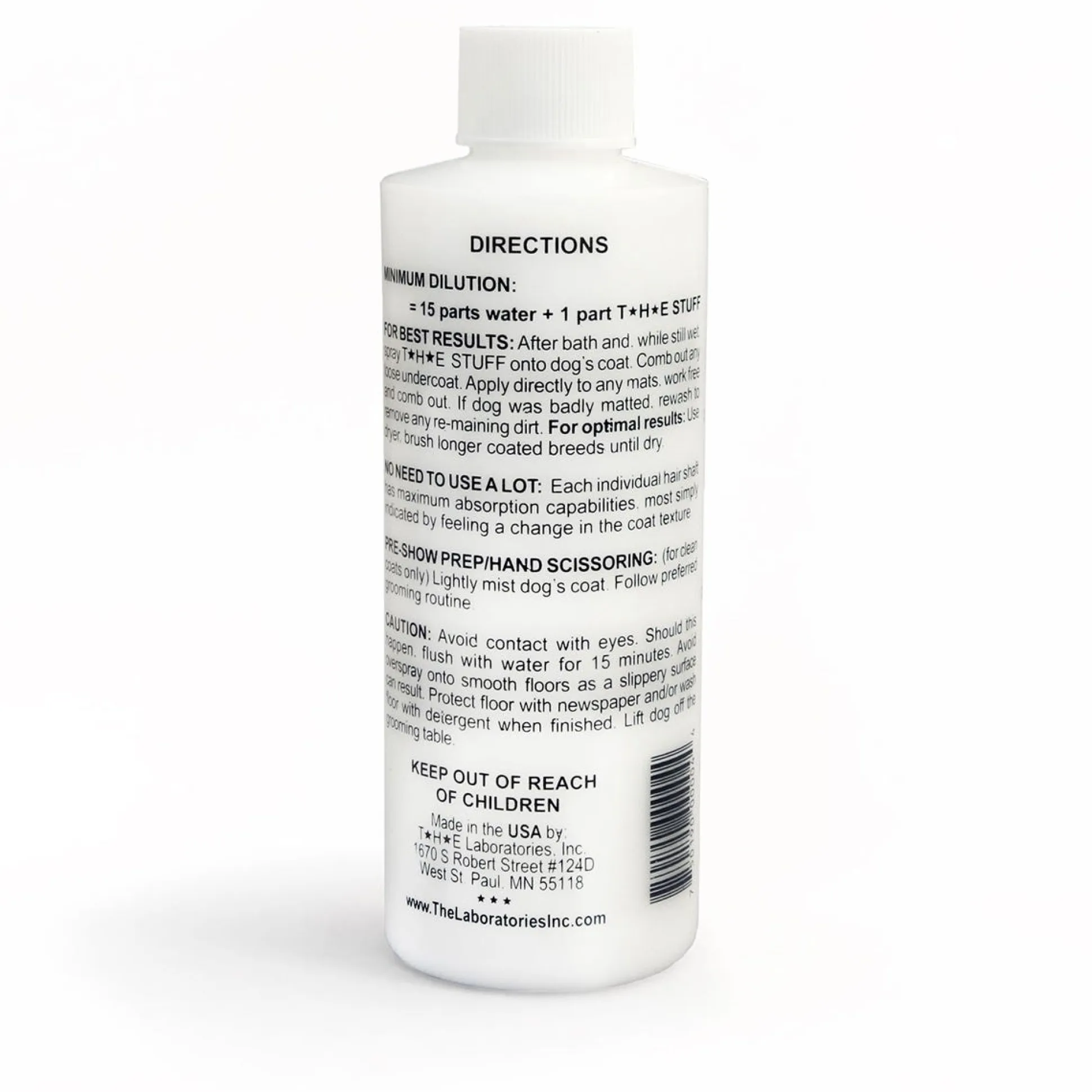 The Stuff Dog Grooming Conditioner and Detangler