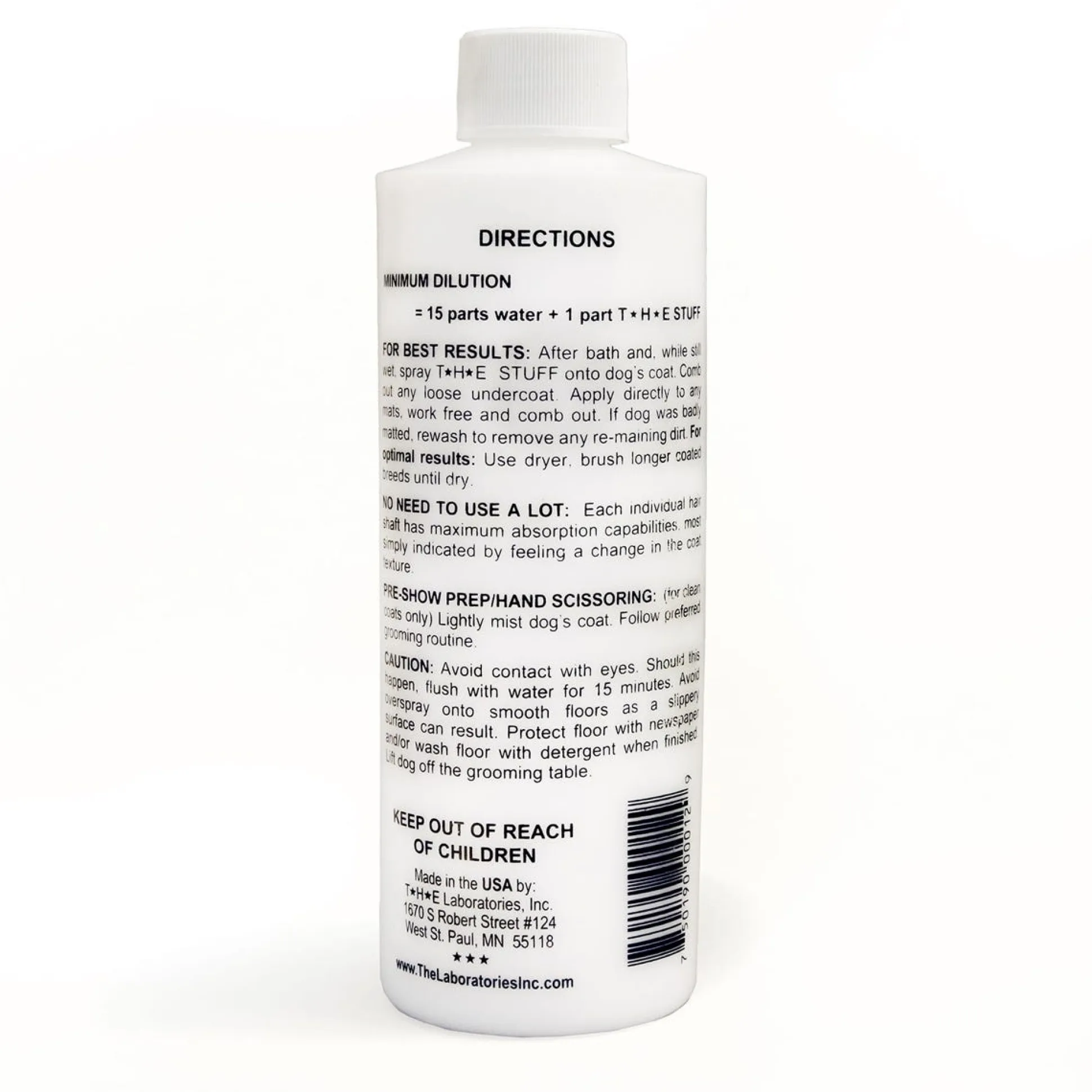 The Stuff Dog Grooming Conditioner and Detangler
