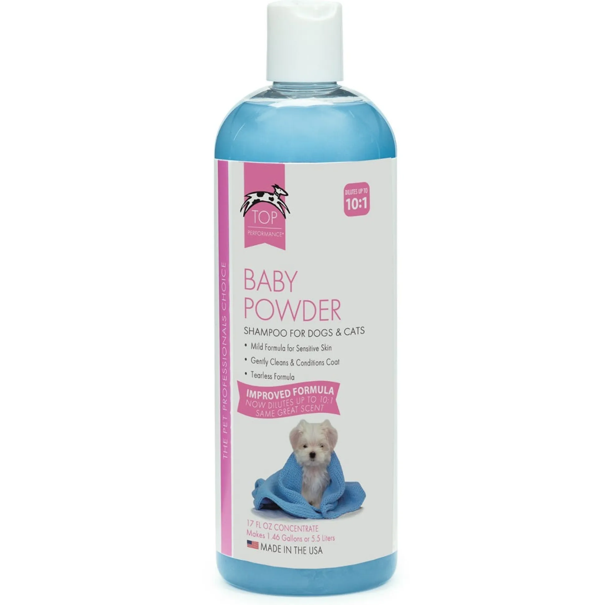 Top Performance Baby Powder Dog Grooming Shampoo & Conditioner