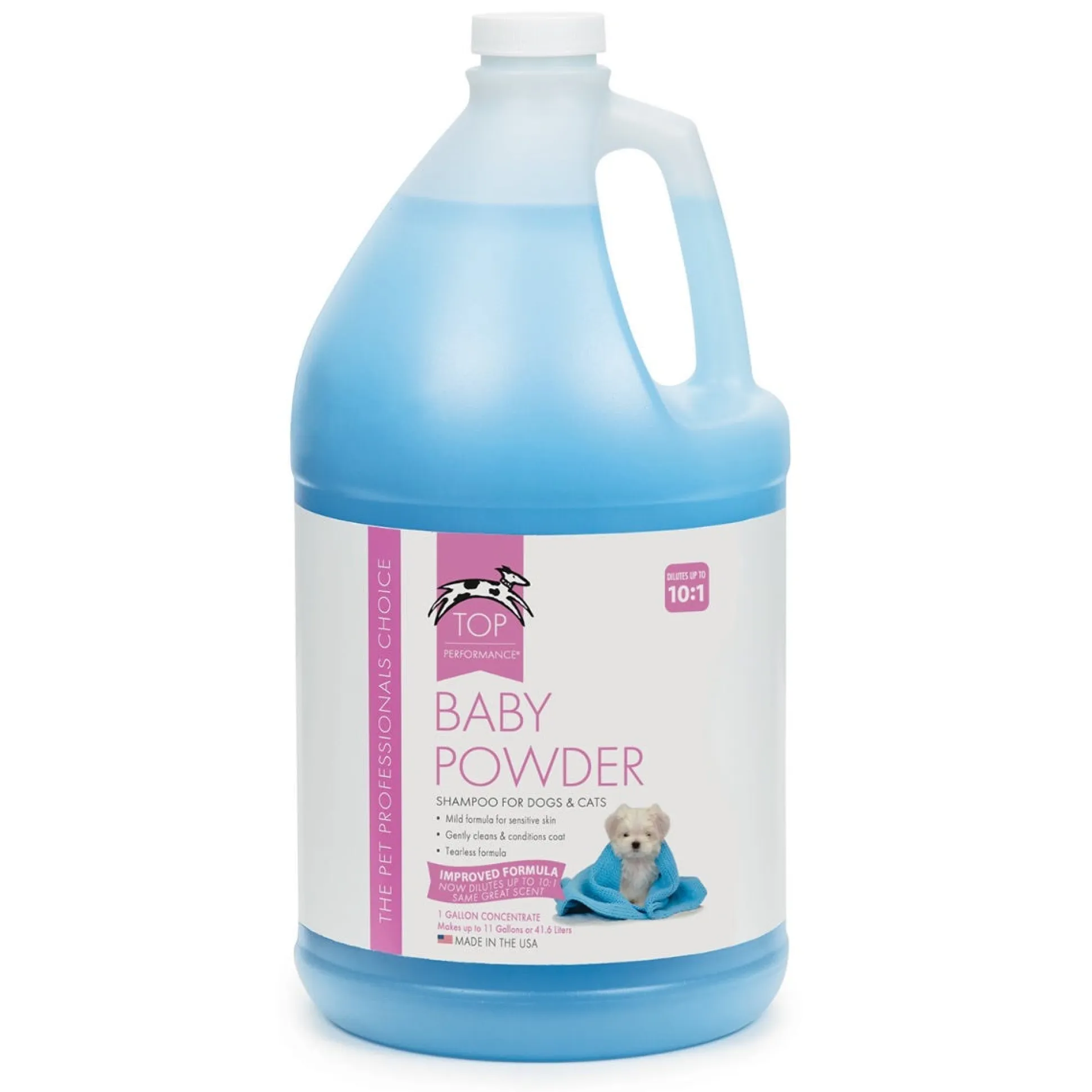 Top Performance Baby Powder Dog Grooming Shampoo & Conditioner