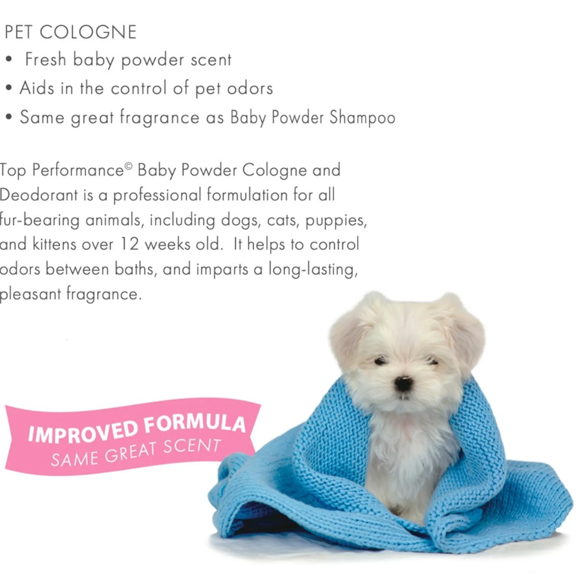 Top Performance Dog Grooming Cologne Mists