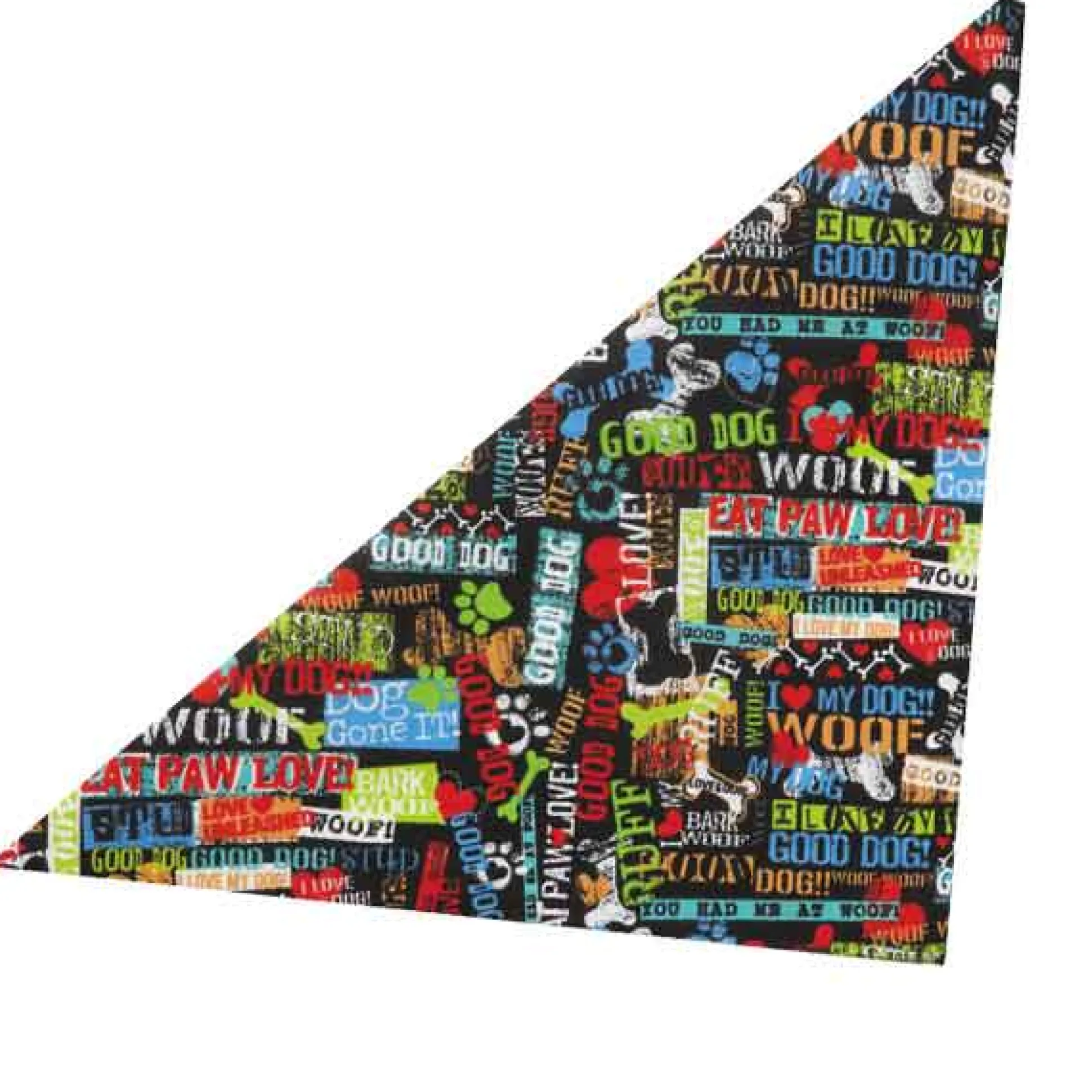 Top Performance Eat Paw Love Bandanas