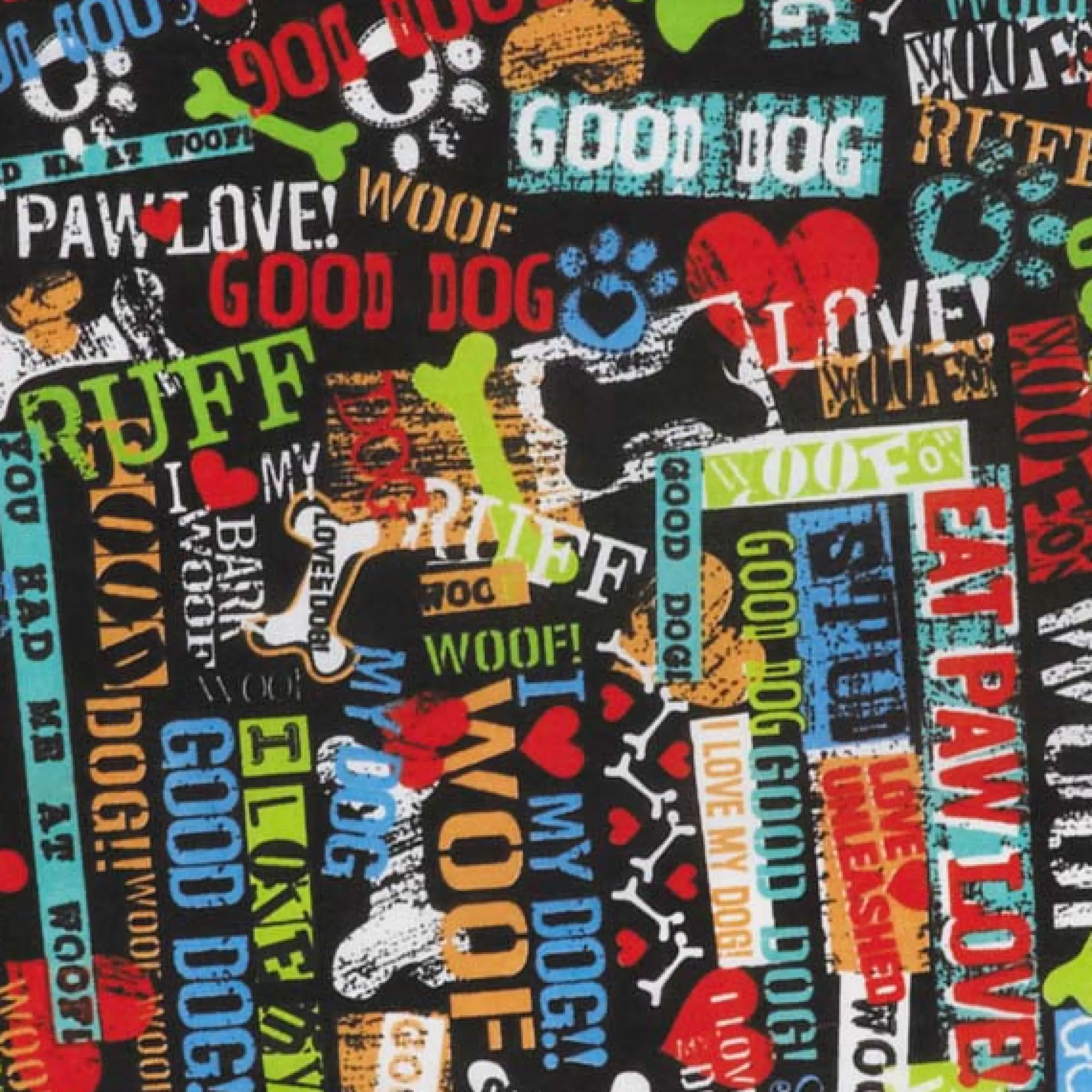 Top Performance Eat Paw Love Bandanas