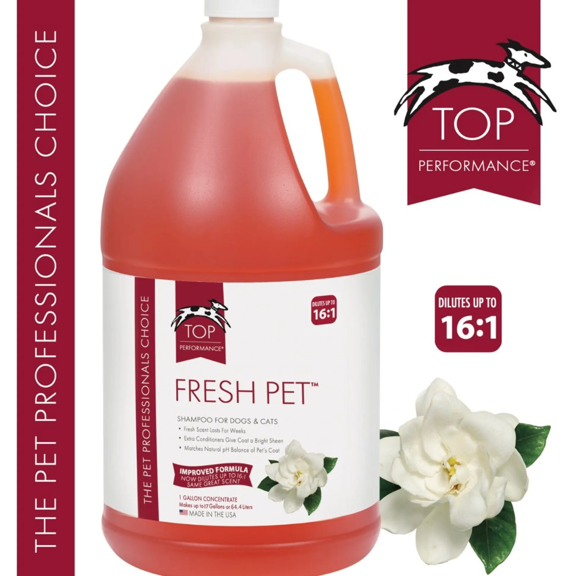 Top Performance Fresh Pet Dog Grooming Shampoo and Conditioner