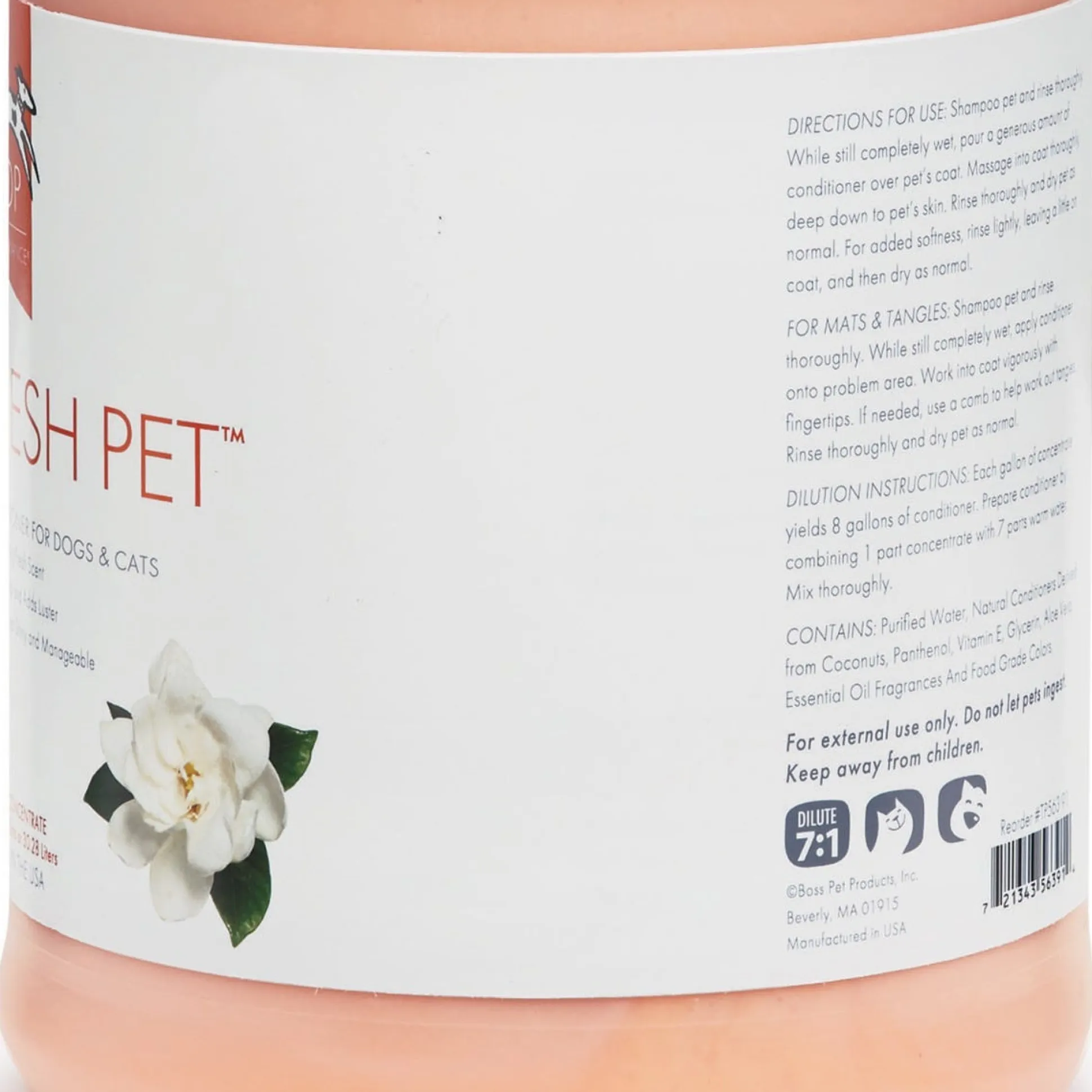 Top Performance Fresh Pet Dog Grooming Shampoo and Conditioner