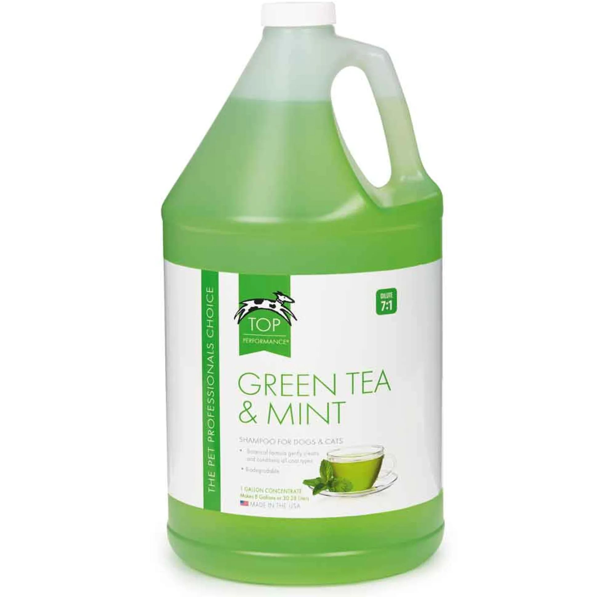 Top Performance Green Tea & Mint Dog Grooming Shampoo