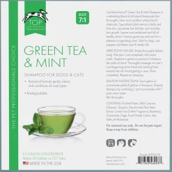 Top Performance Green Tea & Mint Dog Grooming Shampoo