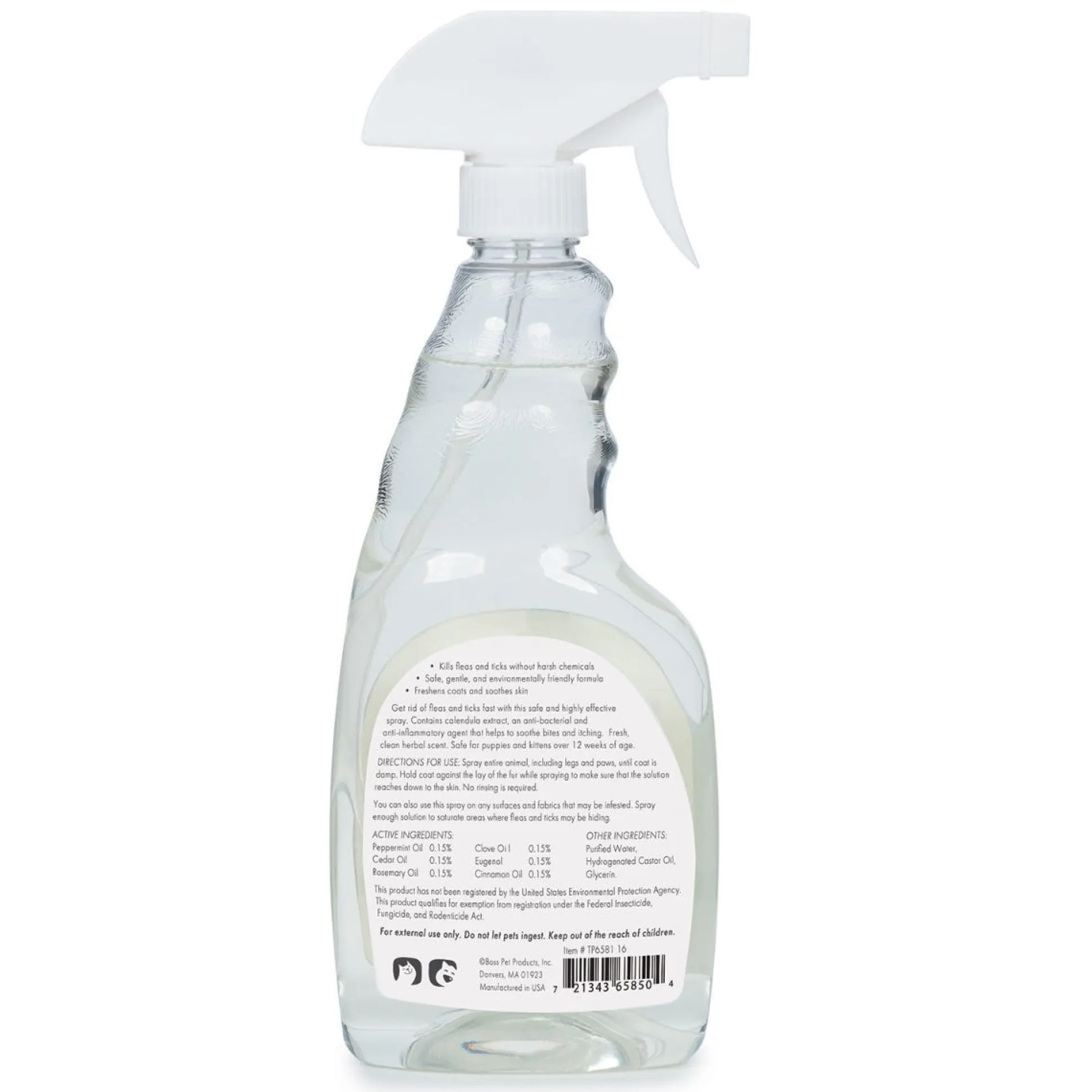 Top Performance Herbal Flea & Tick Spray 16oz