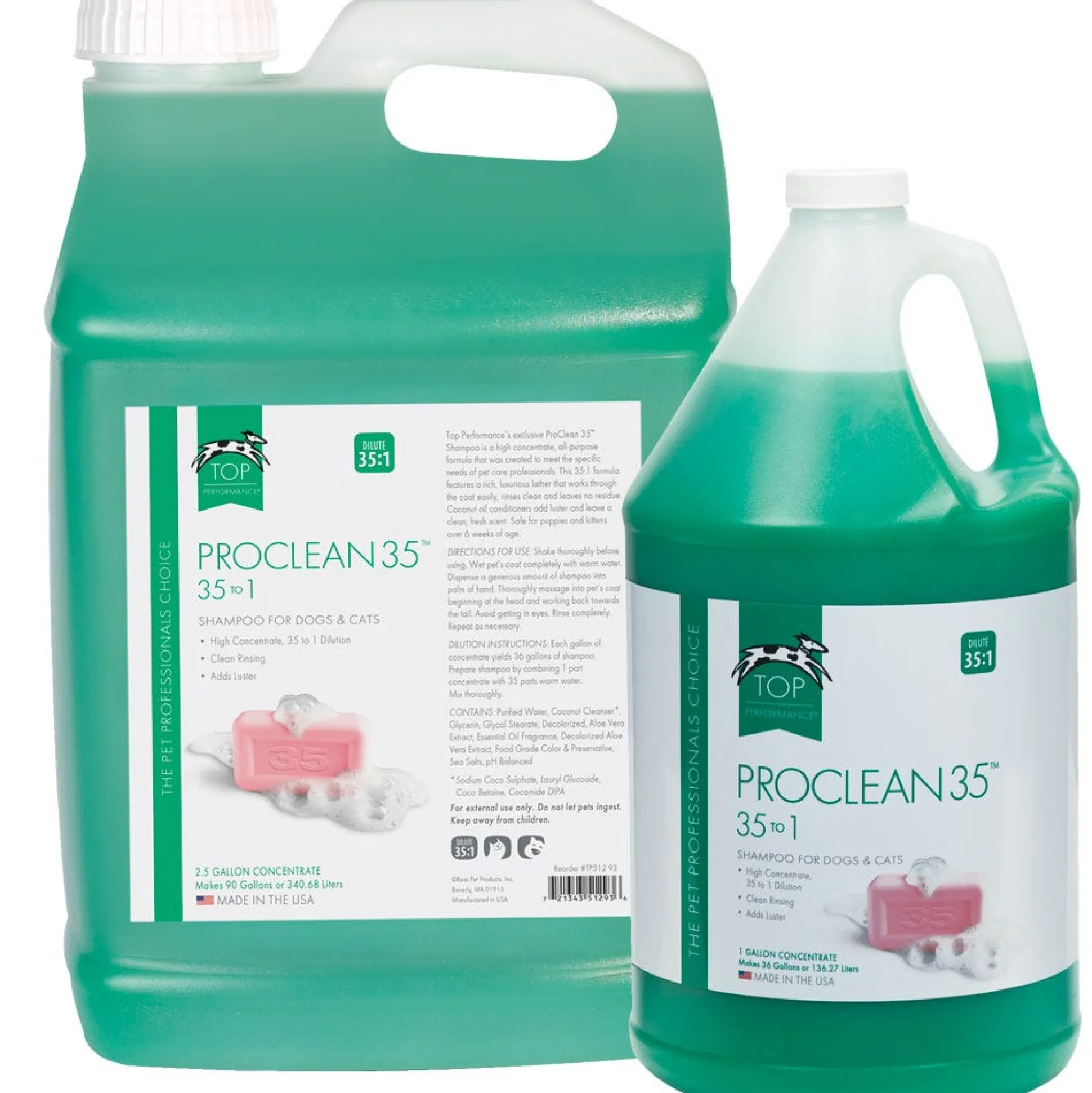 Top Performance ProClean 35 Dog Grooming Shampoo