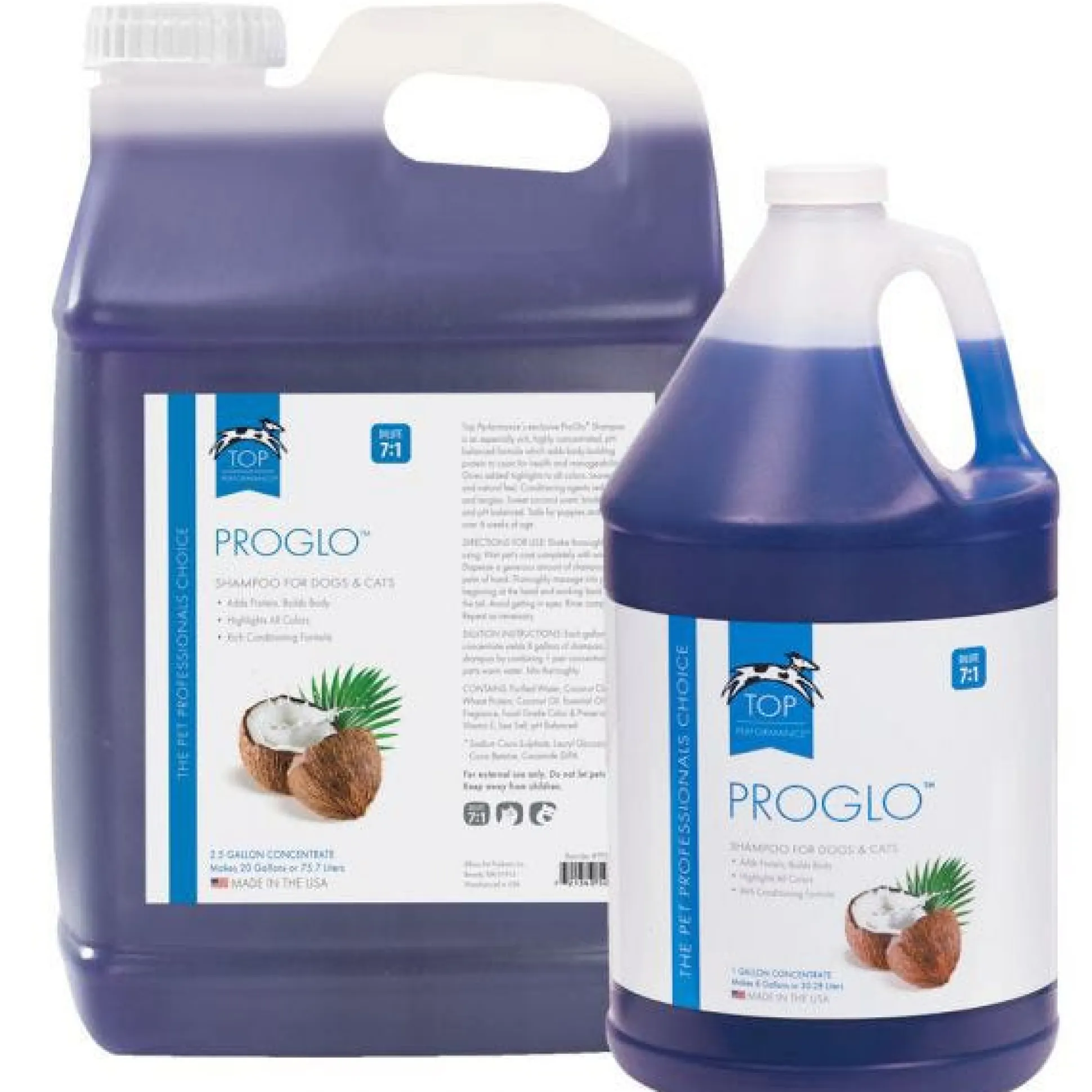 Top Performance ProGlo Dog Grooming Shampoo