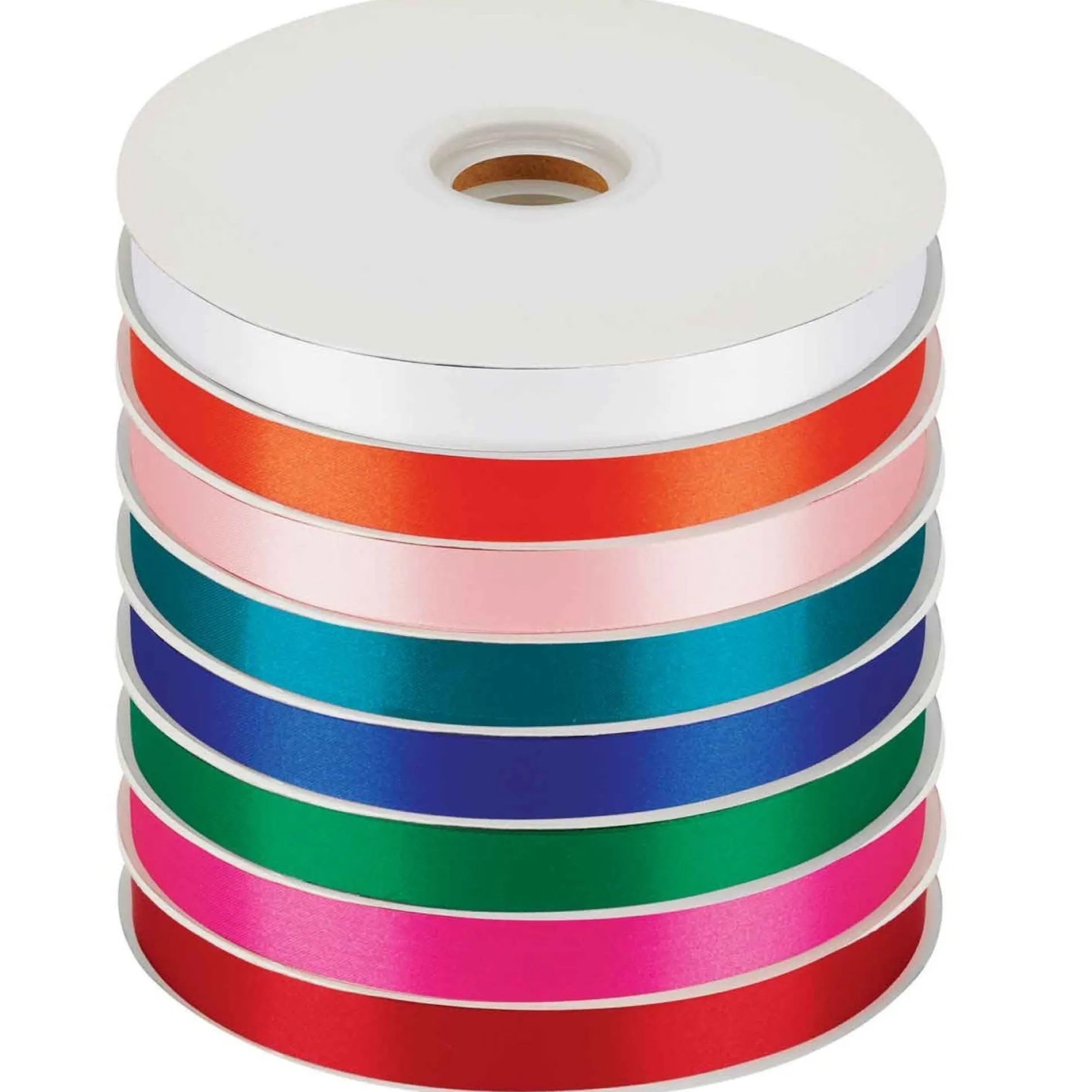 Top Performance Solid-Colored Ribbon Rolls, 100-Yard