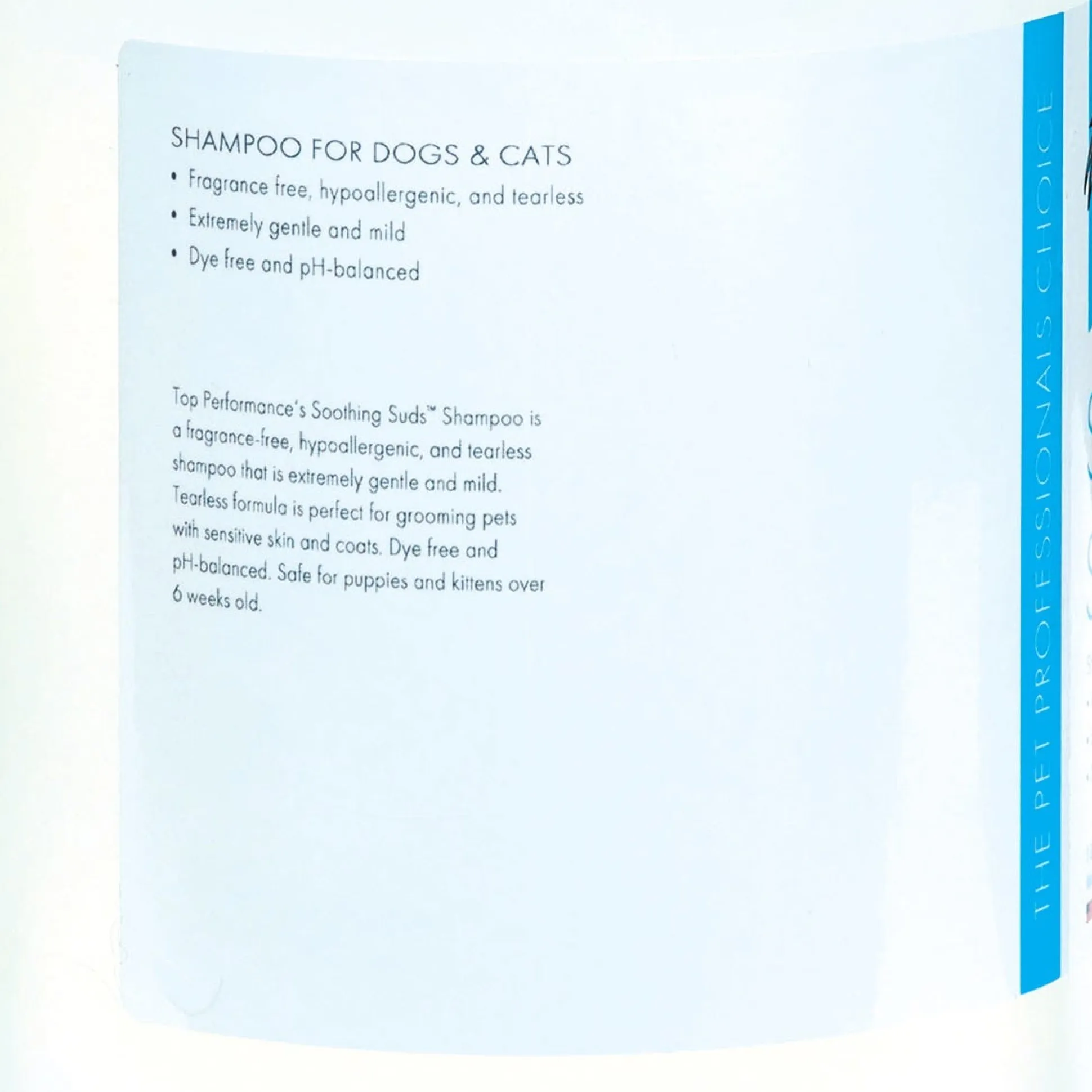 Top Performance Soothing Suds Dog Grooming Shampoos