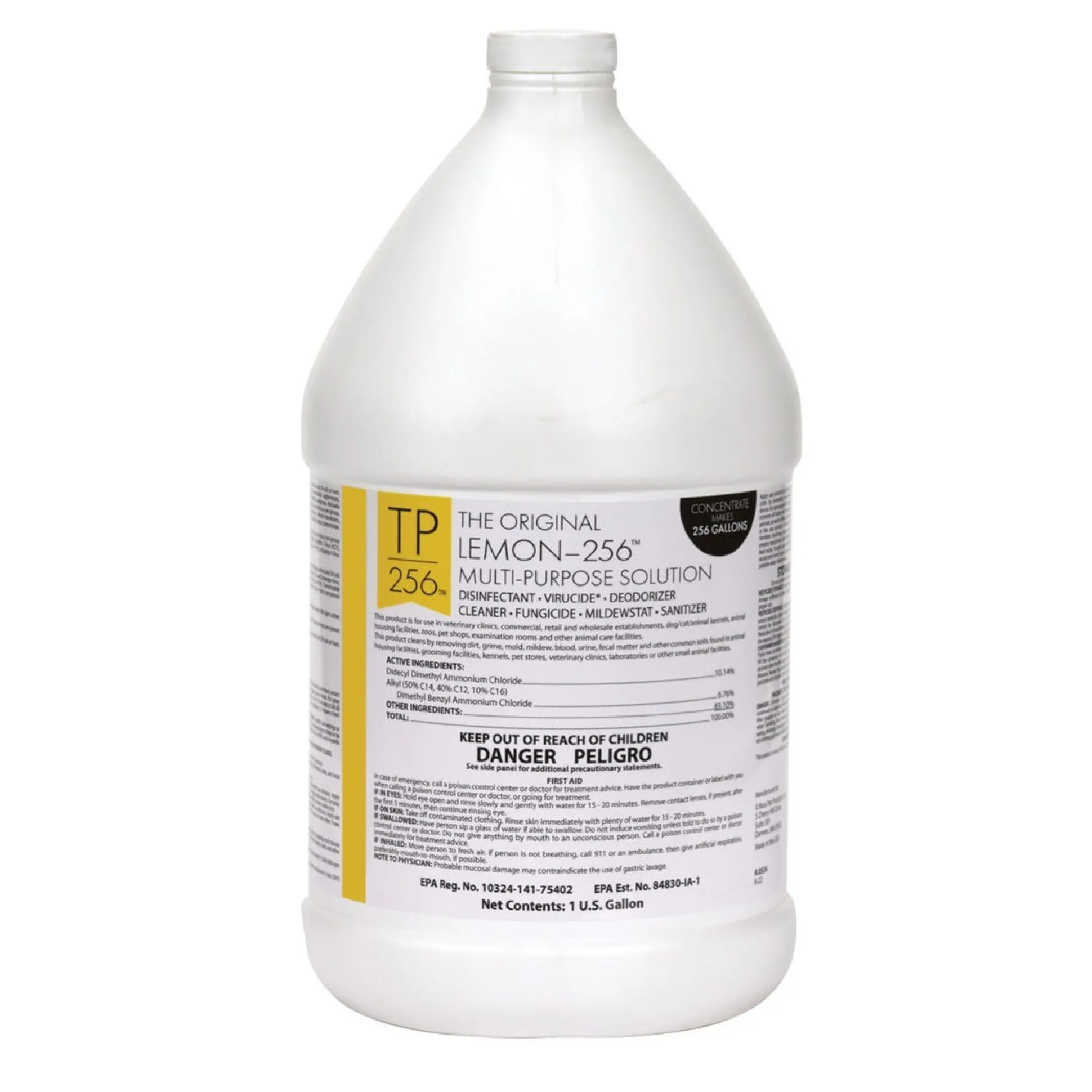 TP 256 The Original 256 Disinfectant Lemon Gallon