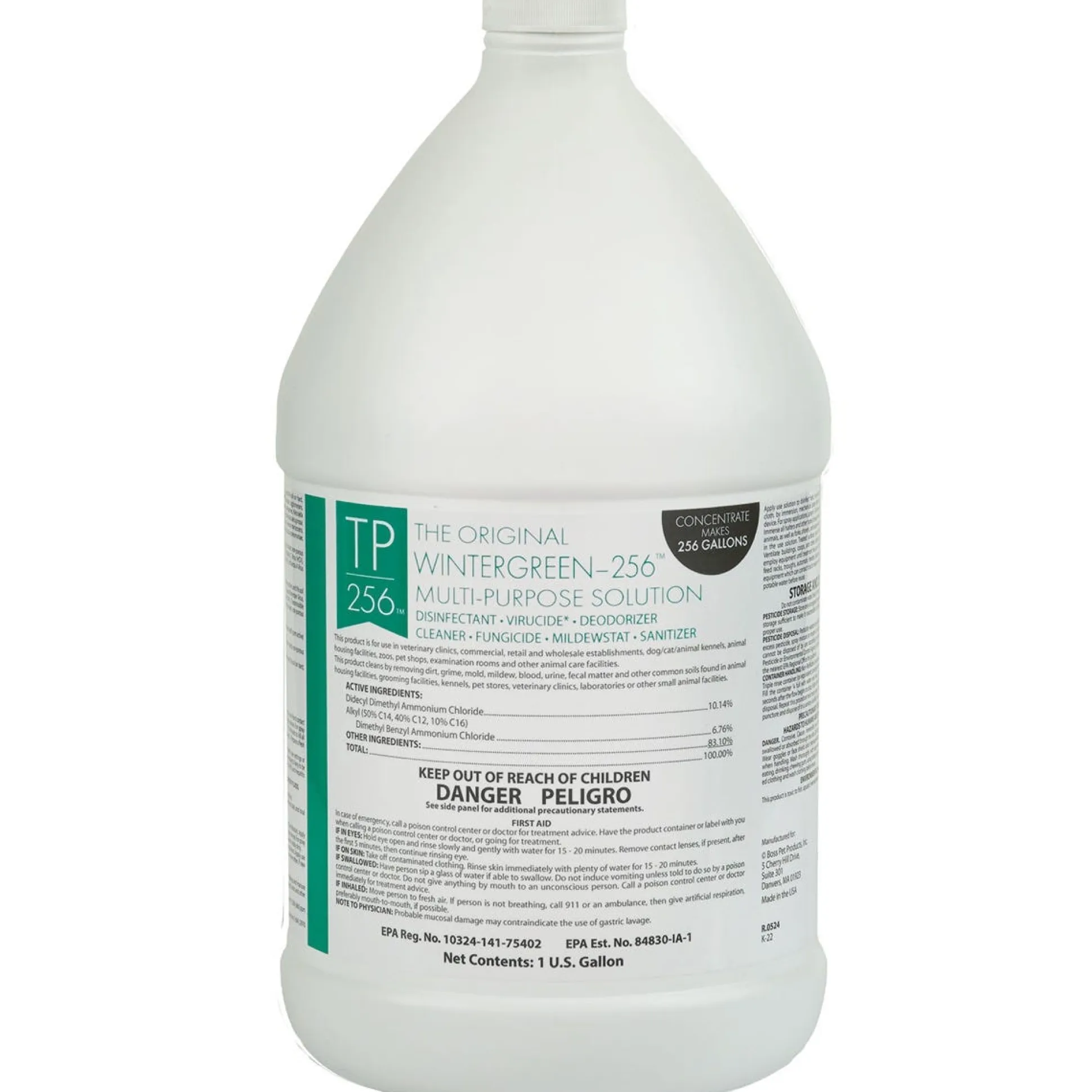 TP 256 The Original 256 Disinfectant Wintergreen Gallon