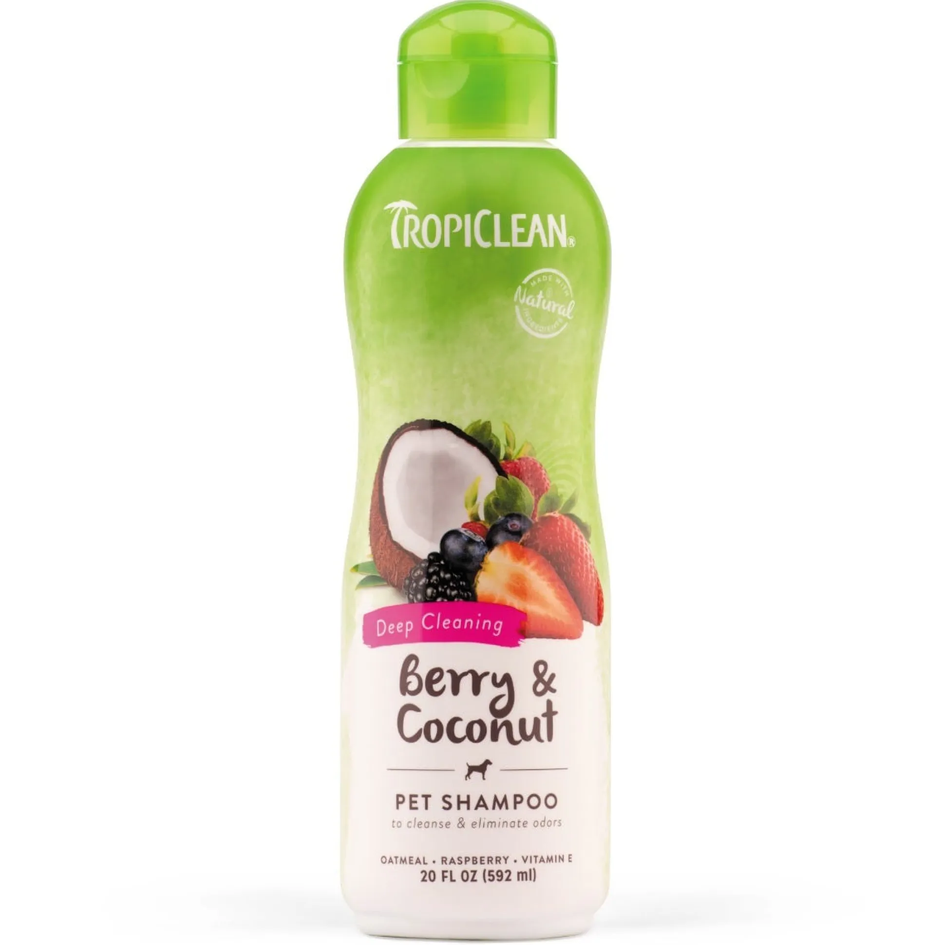 TropiClean Berry & Coconut Deep Clean Shampoo