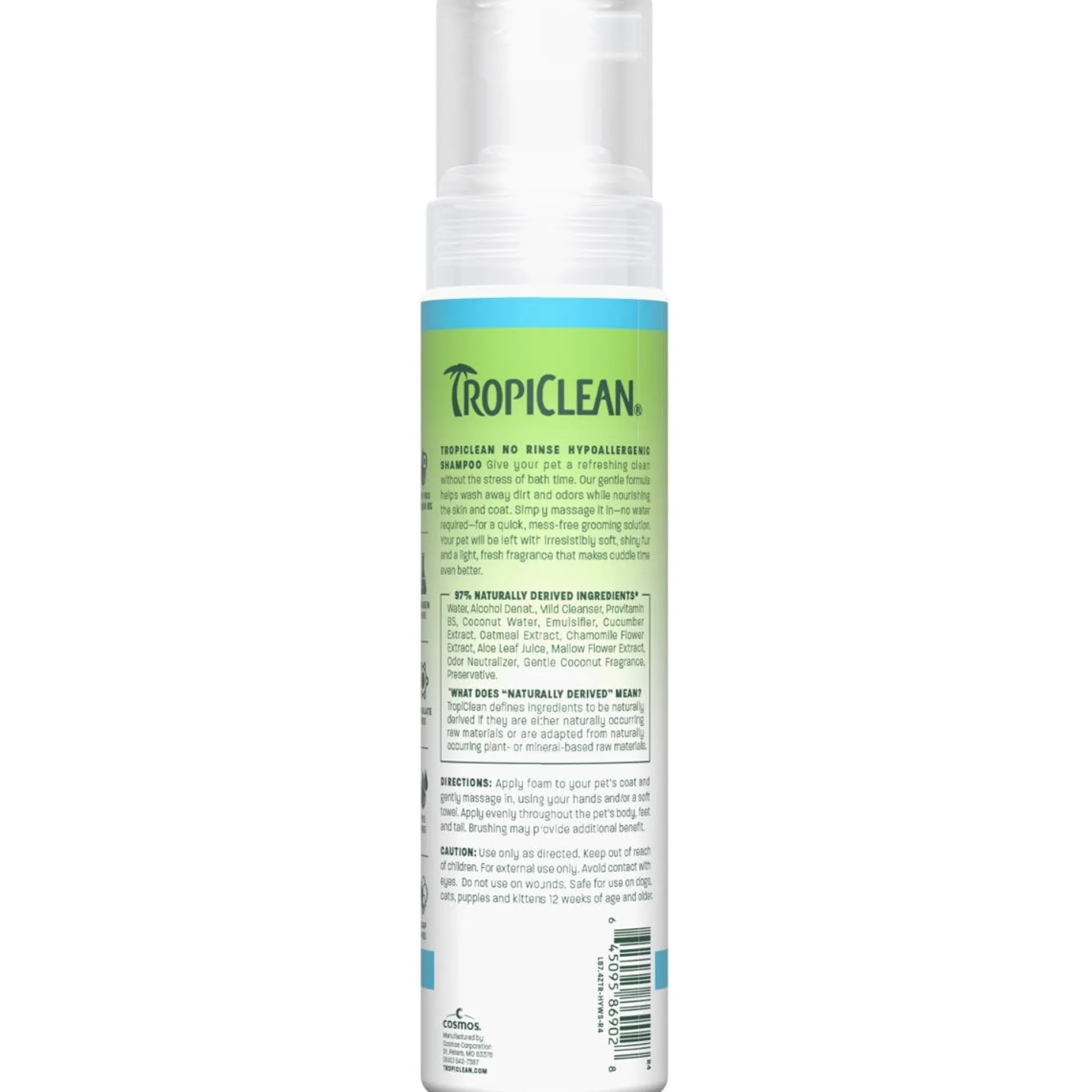 TropiClean Dog Grooming Waterless Shampoo