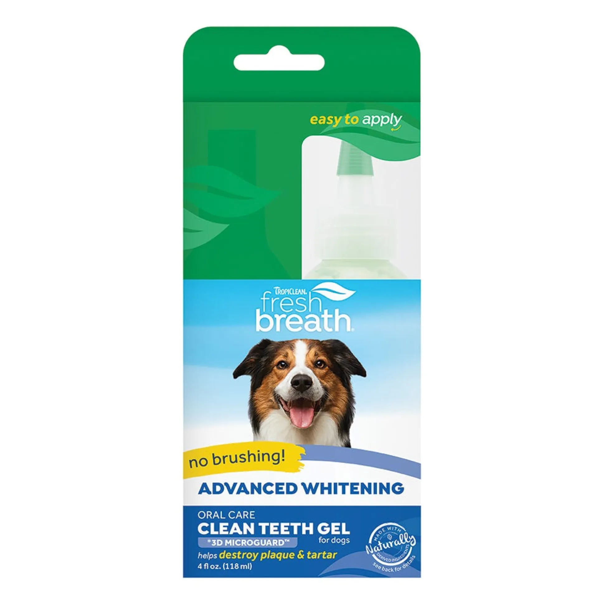TropiClean Fresh Breath Advanced Whitening Clean Teeth Gel