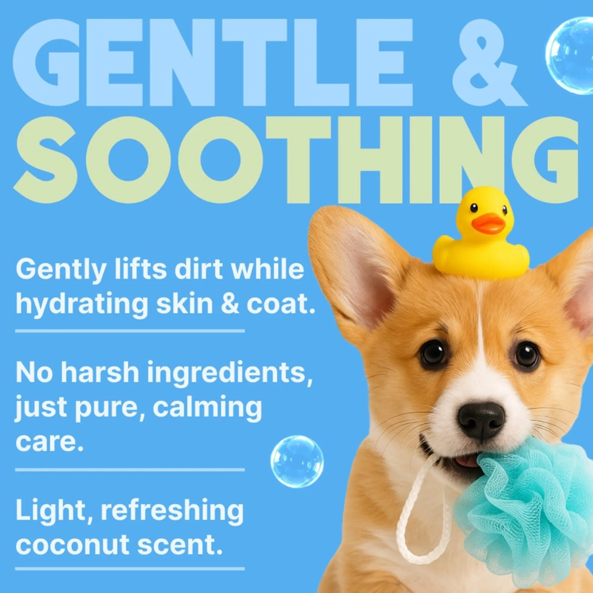 TropiClean Gentle Coconut Hypoallergenic Puppy Grooming Shampoo