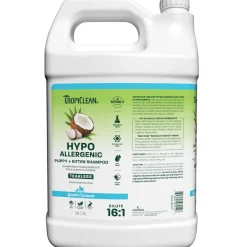 TropiClean Gentle Coconut Hypoallergenic Puppy Grooming Shampoo