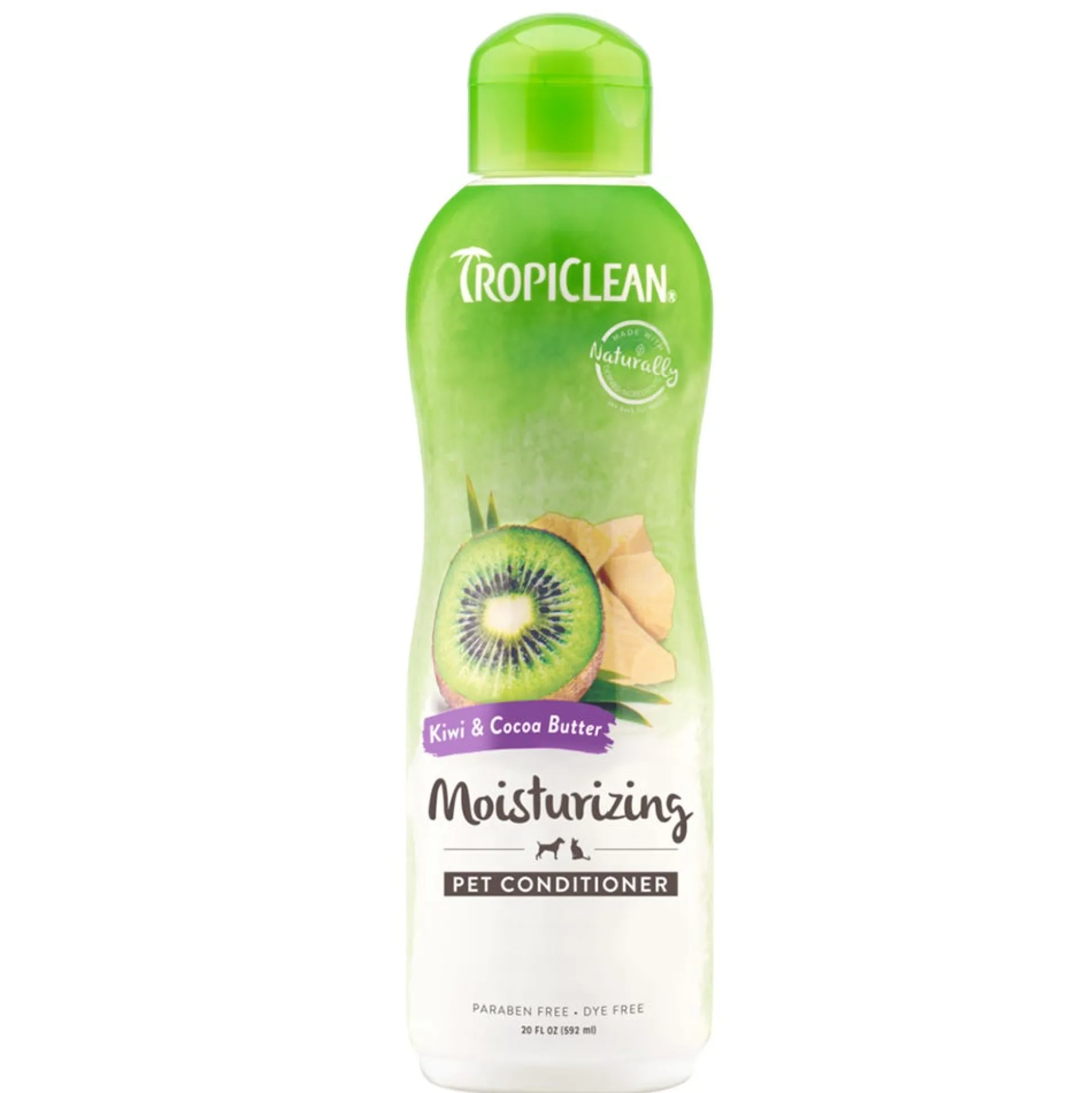 TropiClean Kiwi & Cocoa Butter Dog Grooming Conditioner