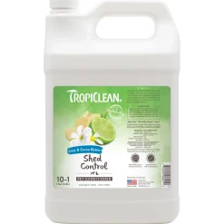 TropiClean Lime & Cocoa Butter Shed Control Dog Conditioner