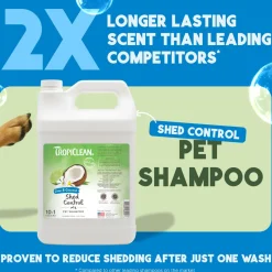 TropiClean Lime & Coconut Shed Control Dog Shampoo