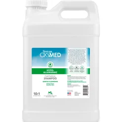 TropiClean OxyMed Hypoallergenic Oatmeal Dog Grooming Shampoo