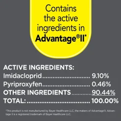 Vetality Advotect II Spot On for Cats 6 Month