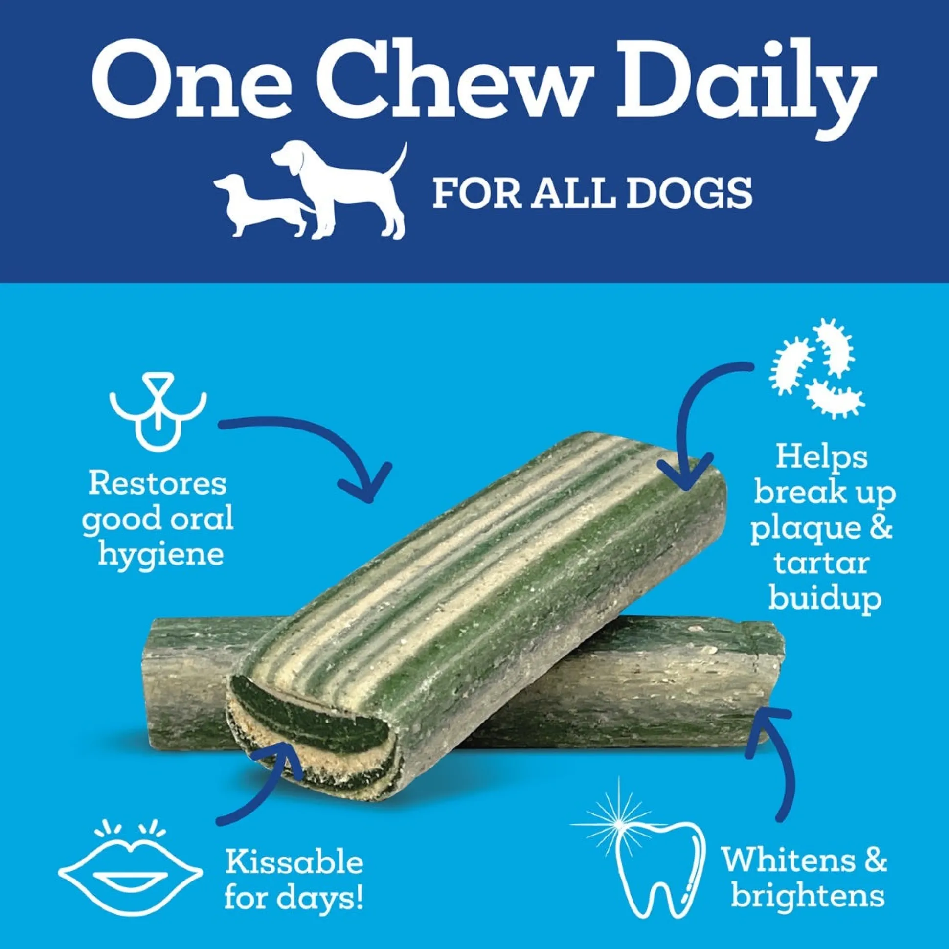 Vetality Brush Free Daily Dental Chews