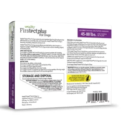 Vetality Firstect Plus for Dogs 3 Month Spot On