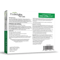 Vetality Firstect Plus Spot On For Cats 1.5+ lbs 3 Month
