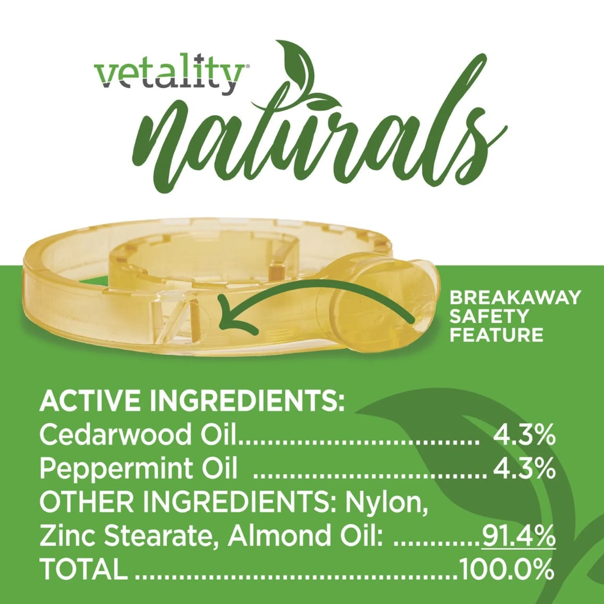 Vetality Naturals Flea and Tick Collars for Cats