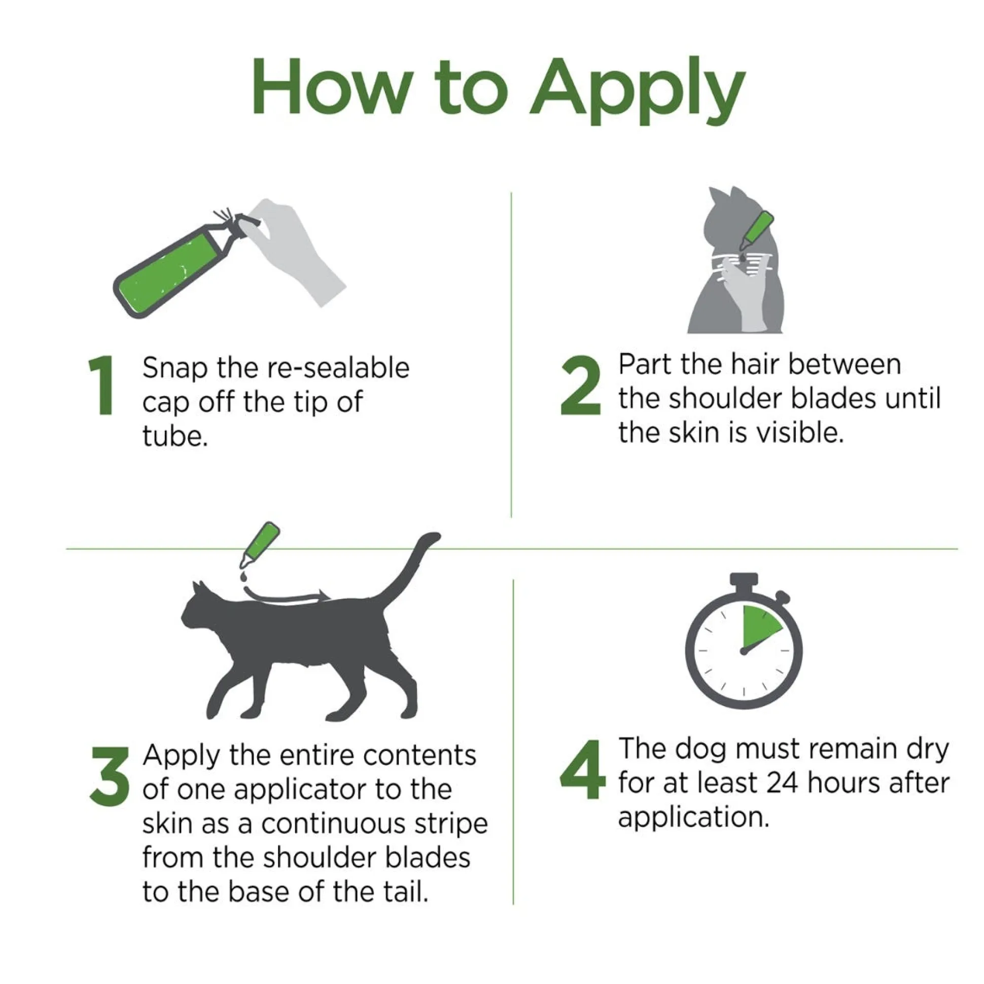 Vetality Naturals Flea & Tick Topicals 3 Month Cat