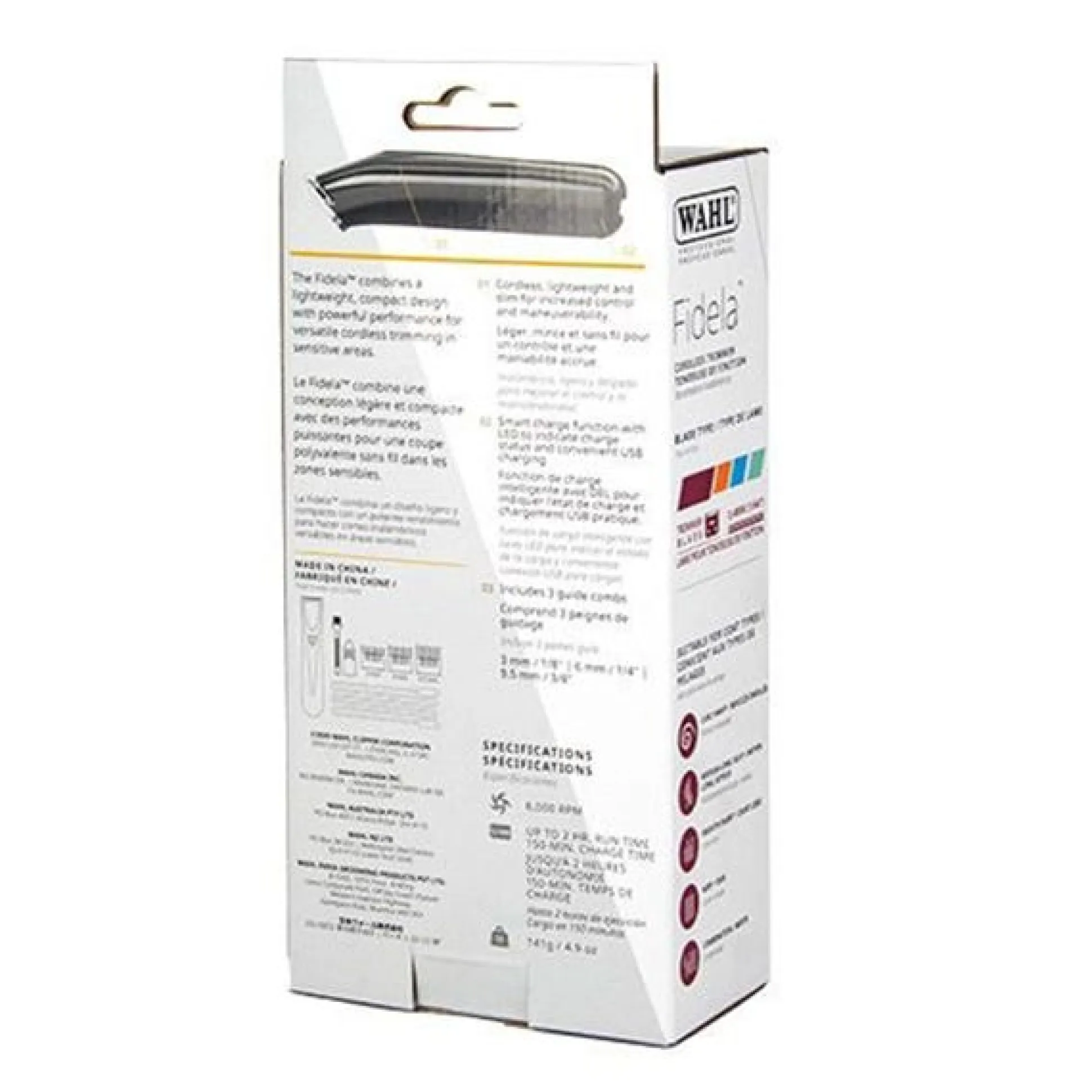 Wahl Fidela Cordless Black Trimmer