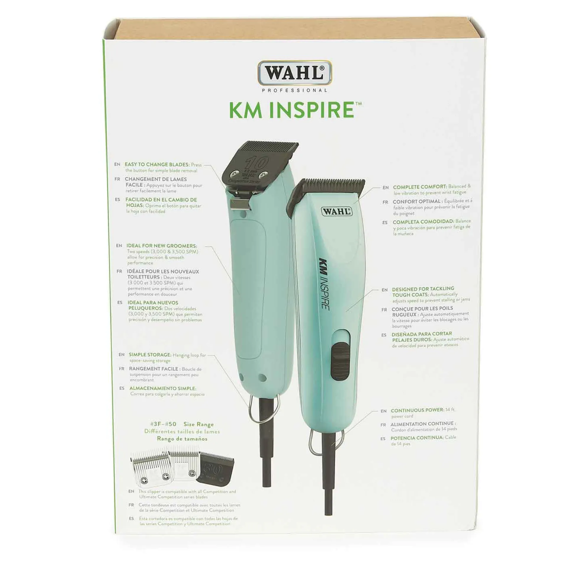 Wahl KM Inspire 2-Speed Dog Hair Clippers
