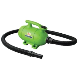 XPOWER Pro At Home Pet Dryer & Vacuum 2HP Green