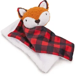 Zanies Buffalo Check Fox Puppy Blanket
