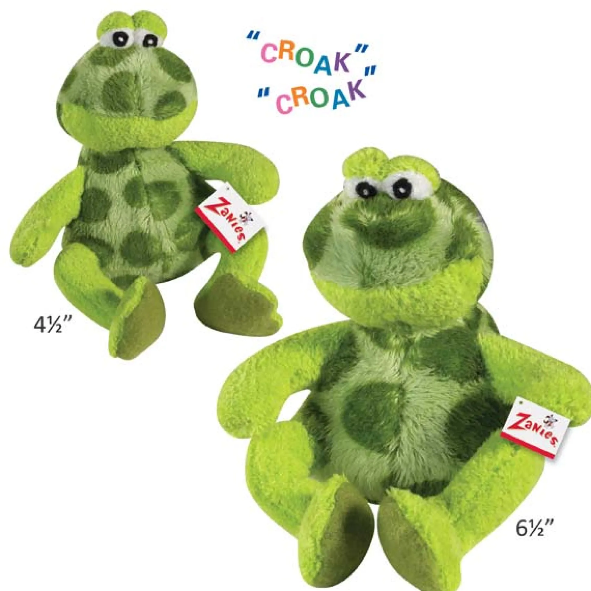 Zanies Croakers Dog Toys