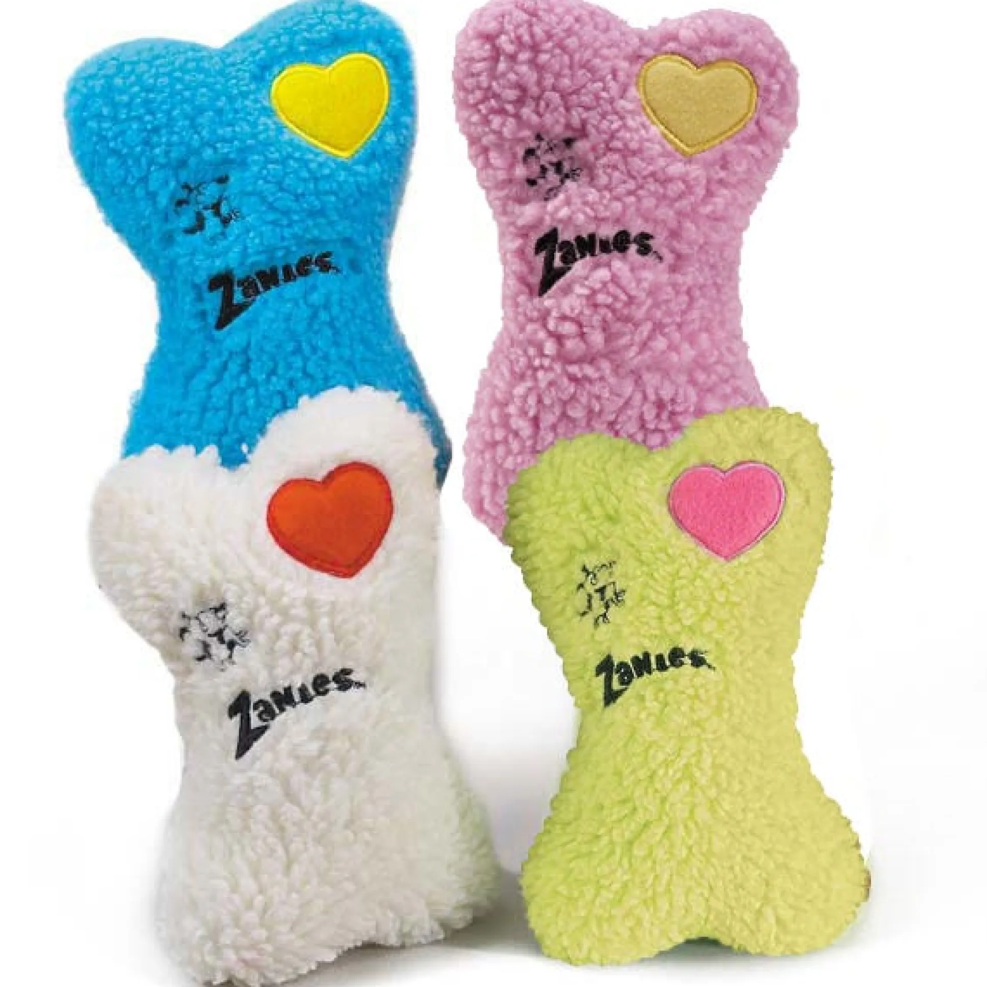 Zanies Embroidered Heart Berber Bones