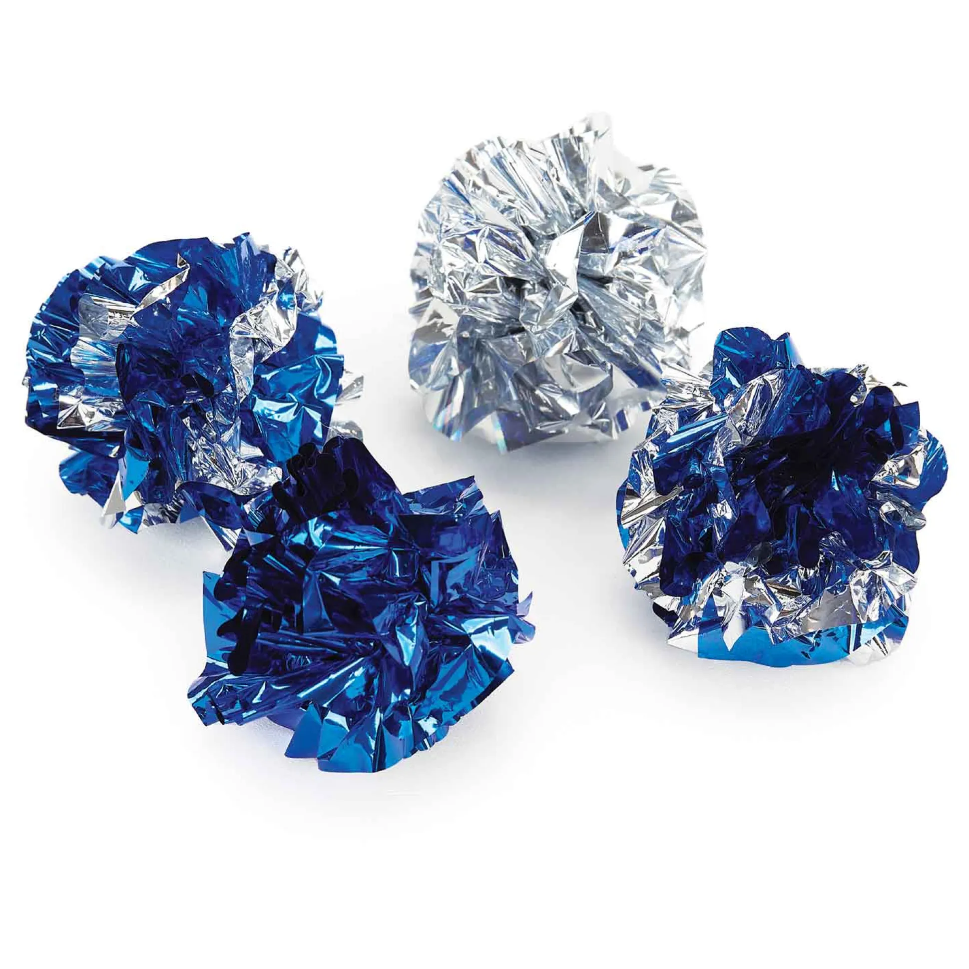 Zanies Mylar Ball Canister 4Pk
