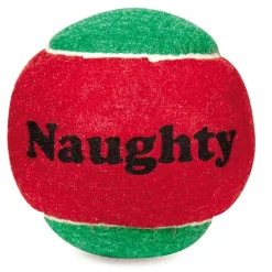 Zanies Naughty or Nice Tennis Balls 6-Packs