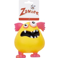 Zanies Pink-Hair Monster Dog Toy