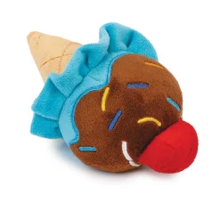 Zanies Single-Scoop Ice Cream Cone Dog Toys