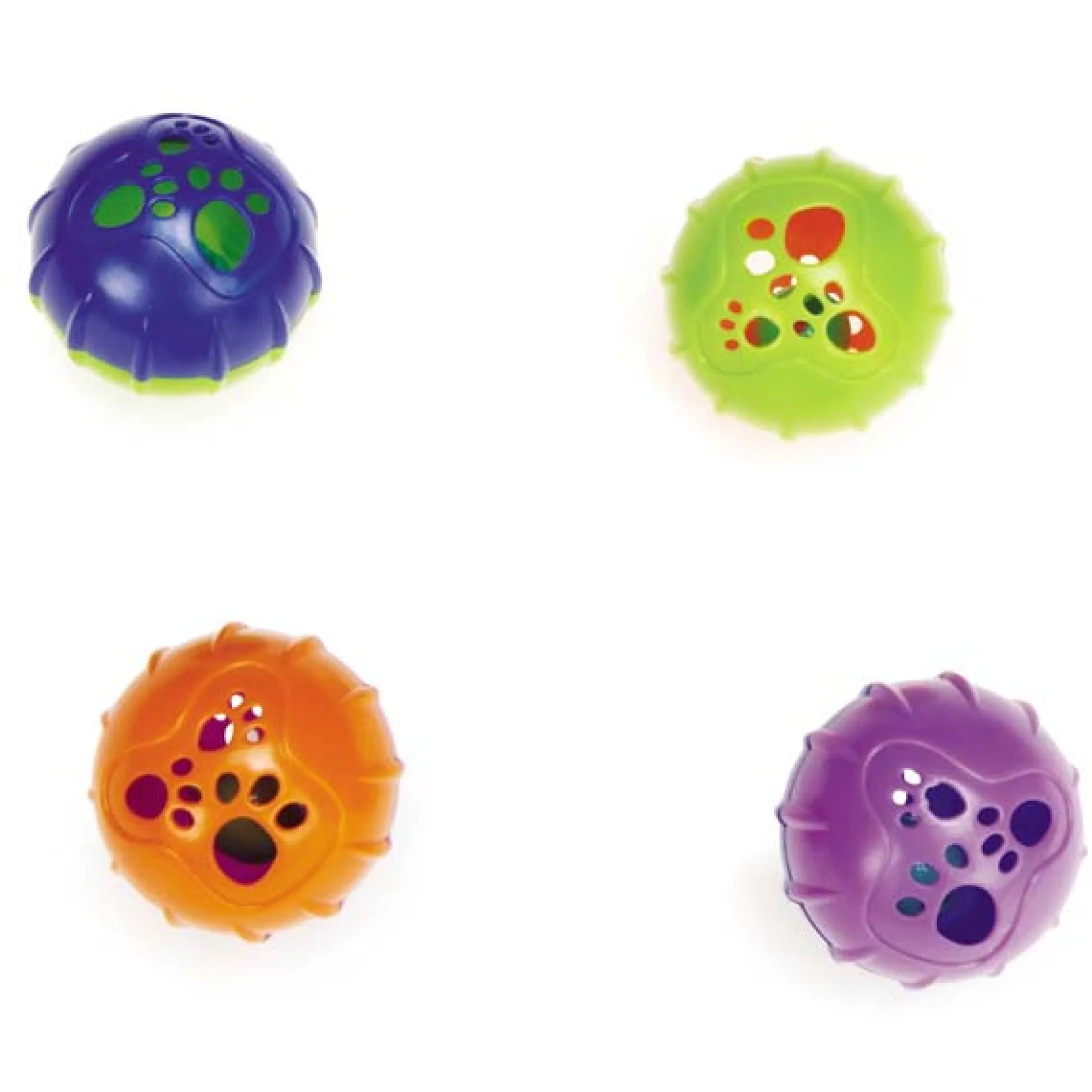 Zanies Whoopeedos Cat Toys Canister 60 pc